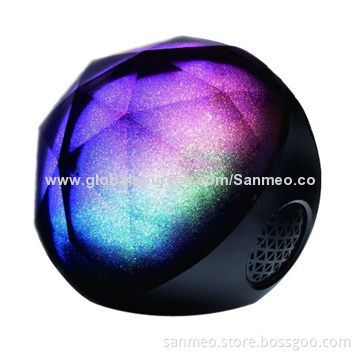 Color Ball Bluetooth Speaker Colorful Magic Atmosphere Lighting Stereo TF MP3 Remote ControlNew